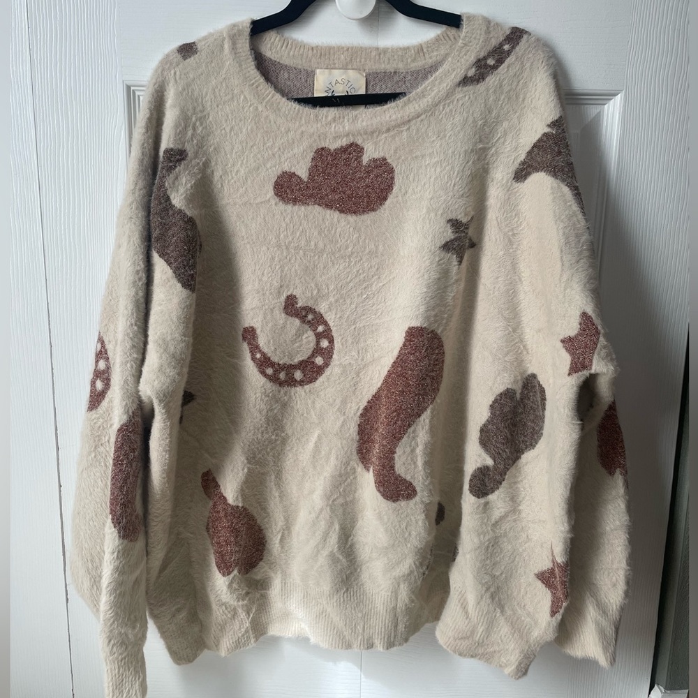 Fantastic Fawn sweater